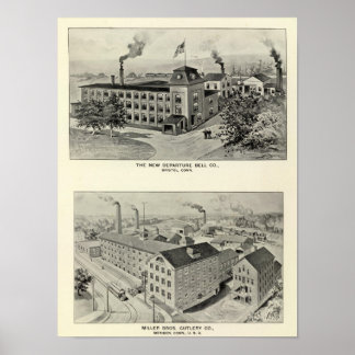 Póster New Departure Bell Co., Miller Bros Cutlery Co
