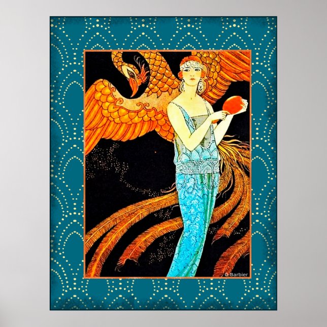 Póster New Georges Barbier Art Deco (Frente)