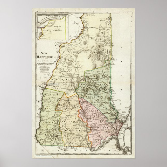 Póster New Hampshire 6 (Frente)