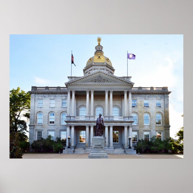 Póster New Hampshire State House, Concord (Frente)