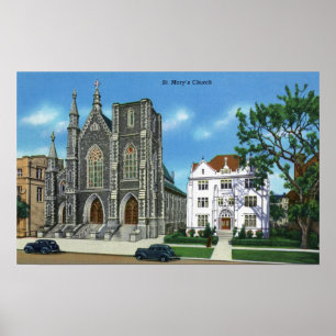 Póster New Haven, opinión de CTExterior de St Mary