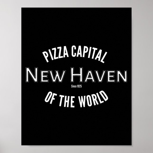 Póster New Haven Zza Catal Of The World Connecticut  (Frente)