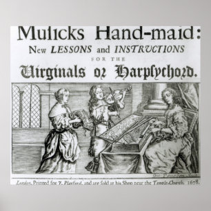 Póster New lessons and instructions