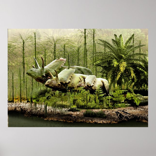 Póster New Mexico Pentaceratops (Frente)