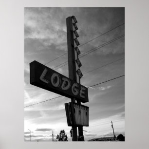 Póster New Mexico Route 66 Sign