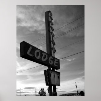 Póster New Mexico Route 66 Sign