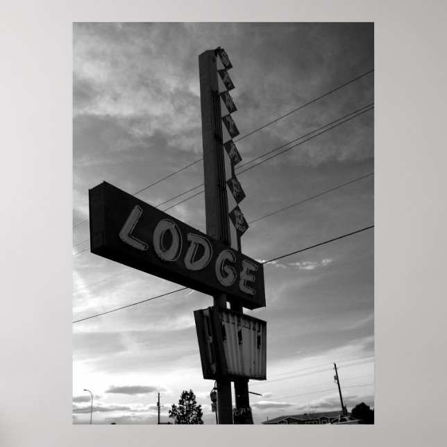 Póster New Mexico Route 66 Sign (Frente)