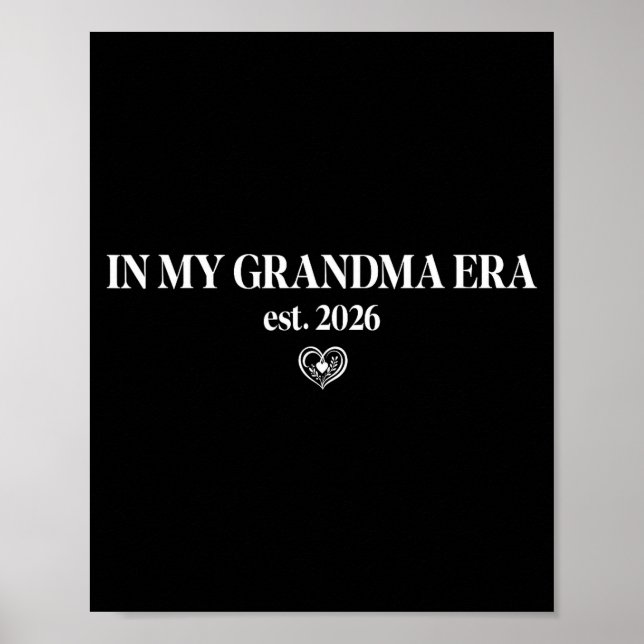 Póster New Nana In My Grandma Era 2026 Promoted To Grandm (Frente)