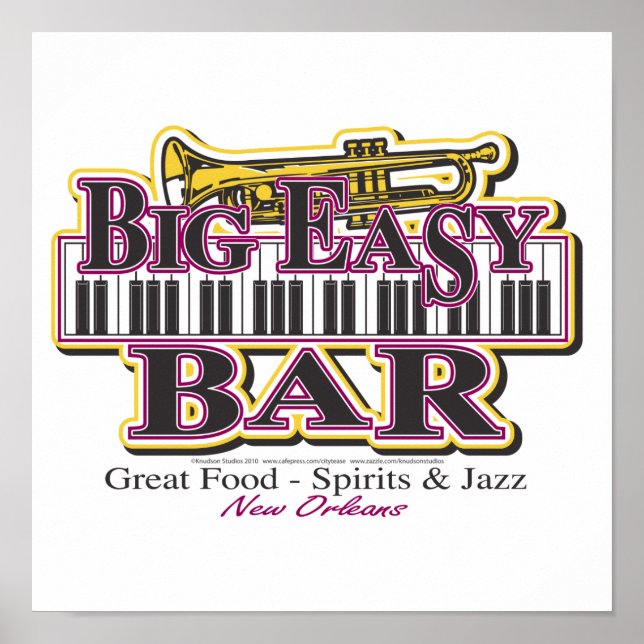 Póster New Orleans Mardi Gras (Frente)