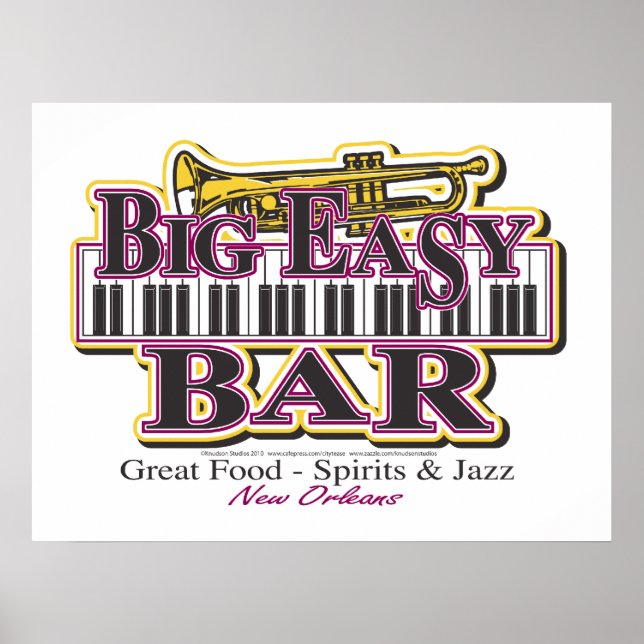 Póster New Orleans Mardi Gras (Frente)