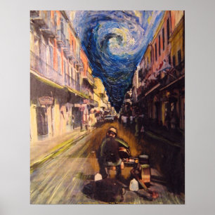 Póster New Orleans Musician
