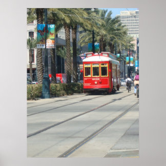 Póster New Orleans Trolly