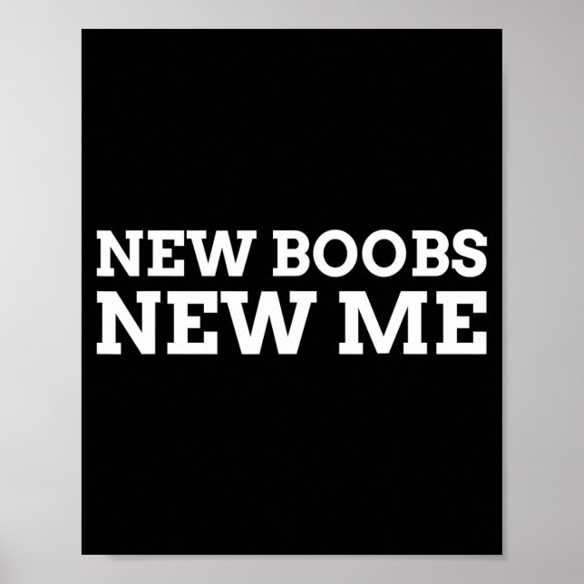 Póster New S New Me Funny Job  (Frente)