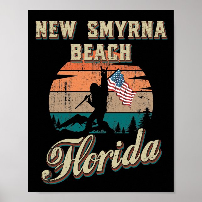 Póster New Smyrna Beach Florida (Frente)