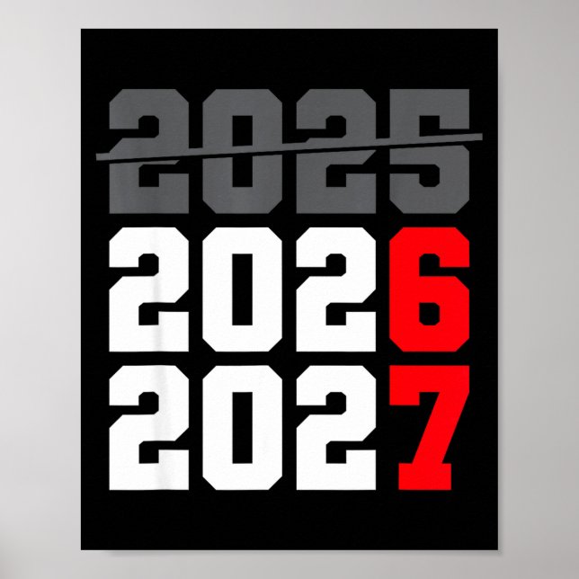 Póster New Year 2026 Shirts 67 Six Seven Meme Gen Alpha S (Frente)