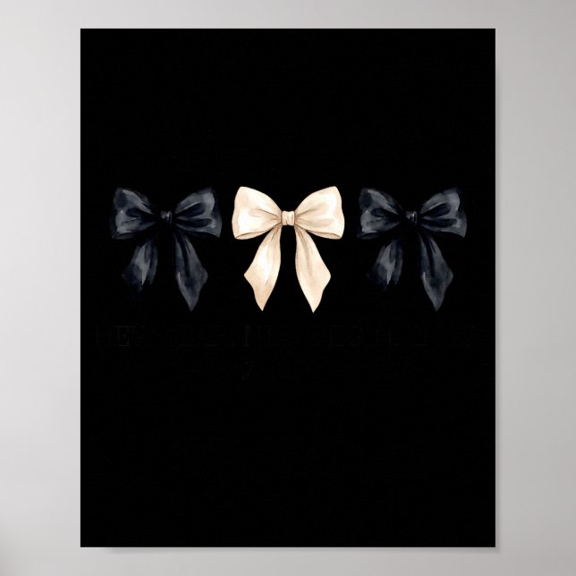 Póster New Year New Beginnings Same Amazing God Coquette  (Frente)