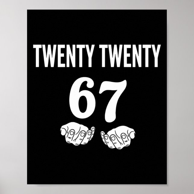 Póster New Years Six Seven - 2026 - Gen Alpha Slang.6-7 M (Frente)