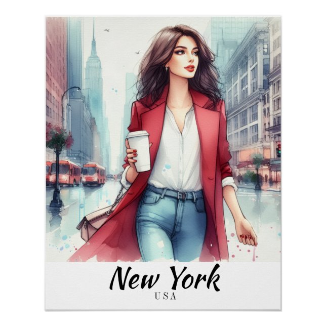 Póster New York (Anverso)