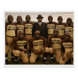 Póster New York Brown Bombers Football Team