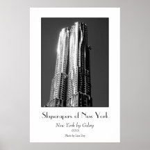 Póster 'New York by Gehry'