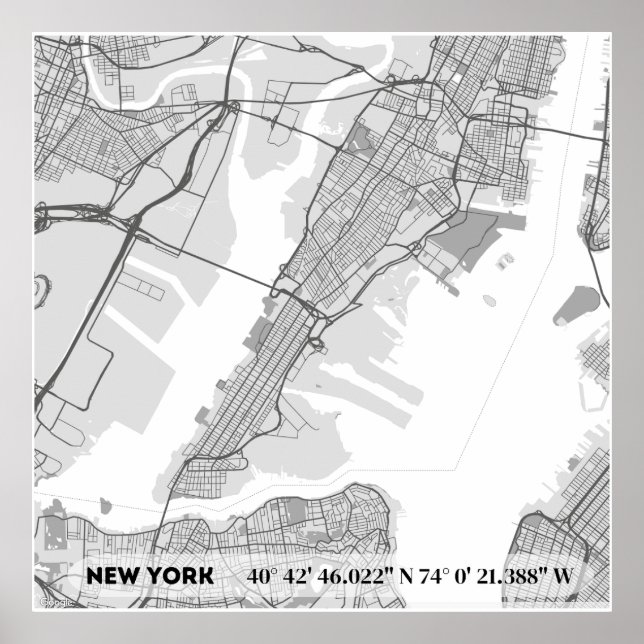 Póster new york city (Frente)