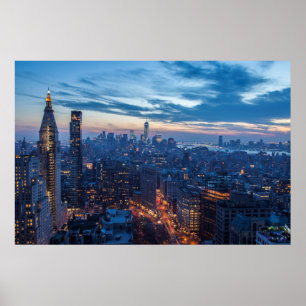 Póster New York City, NY, USA