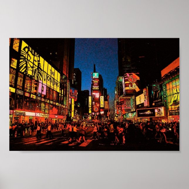 Póster New York City (Times Square) Poster (Frente)