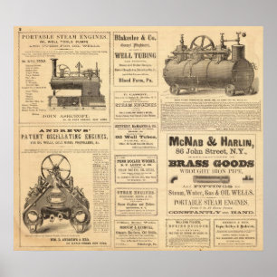 Póster New York Oil Advertisements