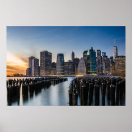 Póster New York Skyline Poster