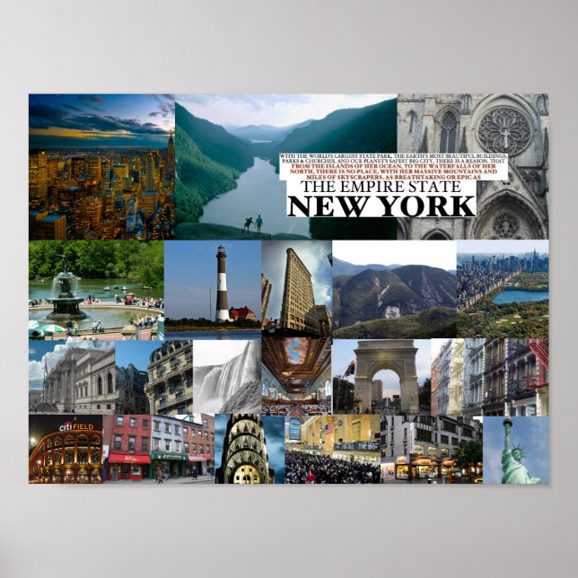 Póster New York State Poster (Frente)
