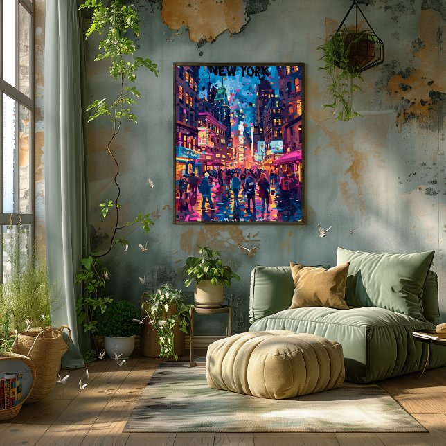 Póster New York: The City That Never Sleeps Contemporáneo (Subido por el creador)