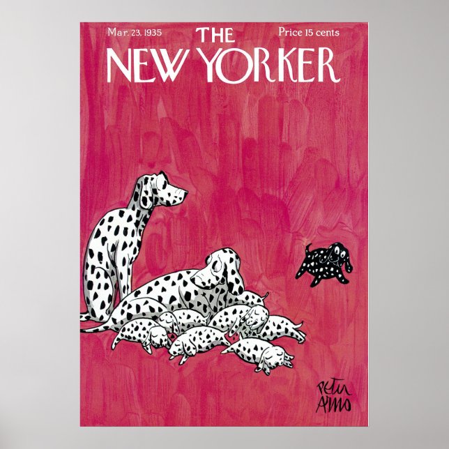 PÓSTER NEW YORKER MAGAZINE 1935 (Frente)