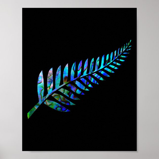 Póster New Zealand Fern  (Frente)