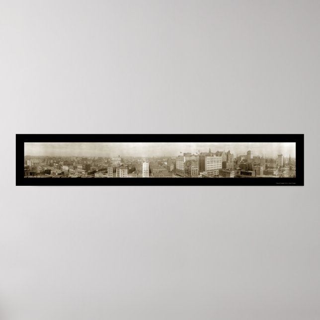 Póster Newark, New Jersey Photo 1912 (Frente)