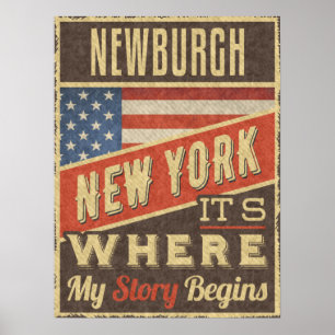 Póster Newburgh New York