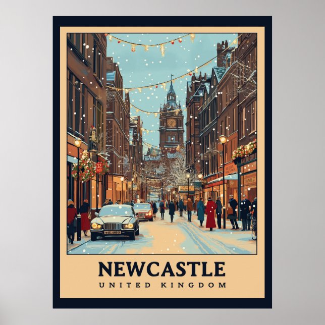 Póster Newcastle (Frente)