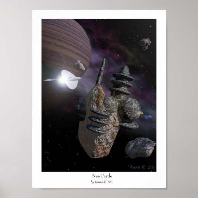 Póster NewCastle, de Kristel R. Sitz (Frente)