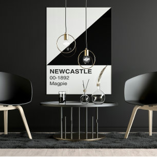 Póster Newcastle Magpie - Ancho completo