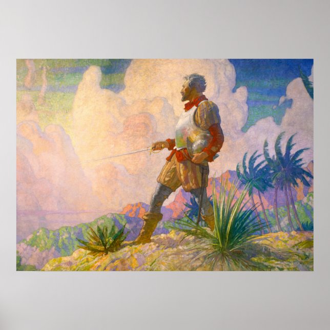 Póster Newell Convers Wyeth (Frente)