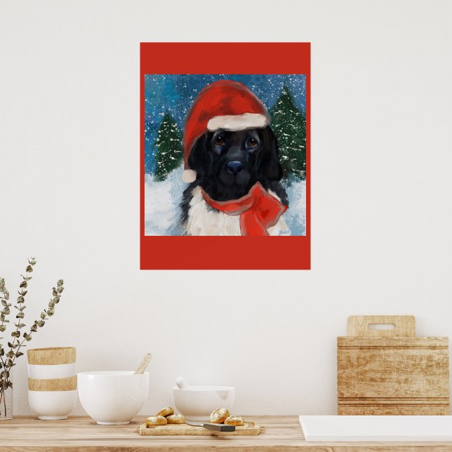 PÓSTER NEWFOUNDLAND DOG (Cocina)