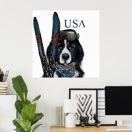 PÓSTER NEWFOUNDLAND DOG 