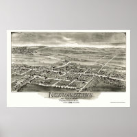 Newmanstown & Sheridan, PA Panoramic Map - 1898