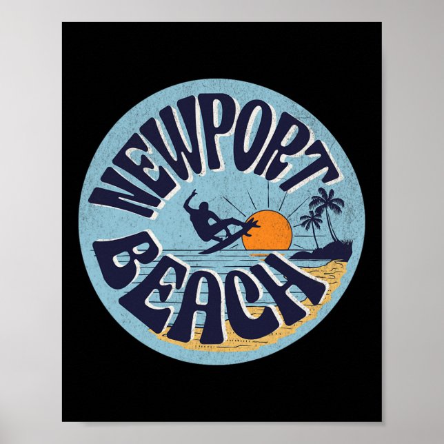 Póster Newport Beach _4  (Frente)