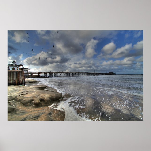 Póster Newport Beach Ca (Frente)