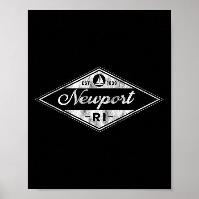 Póster Newport de época (Frente)