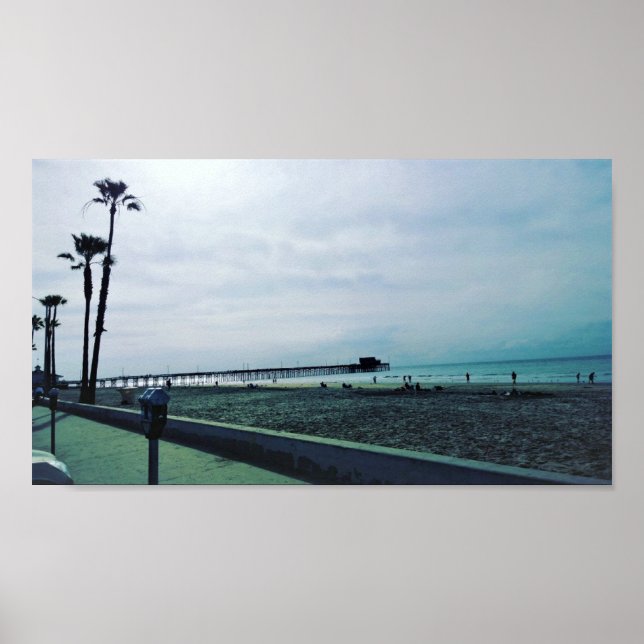 Póster Newport Pier, Newport Beach, California (Frente)