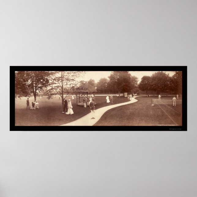 Póster Newport, RI Casino Photo 1902 (Frente)