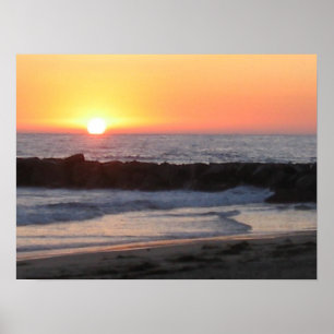 Póster Newport Sunset