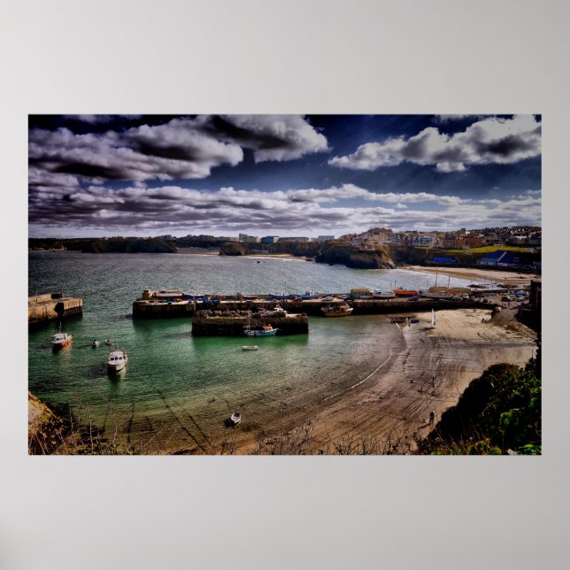 Póster Newquay (Frente)