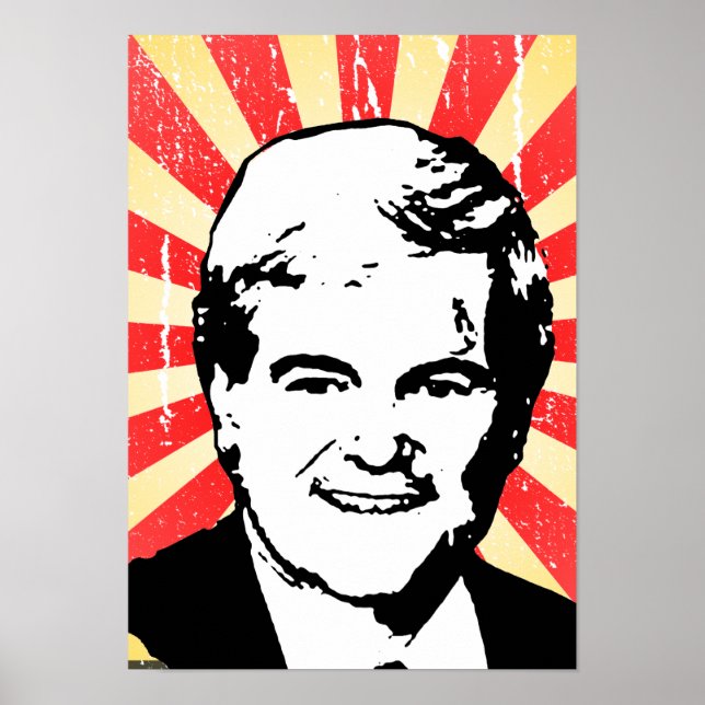 Póster Newt Gingrich (Frente)